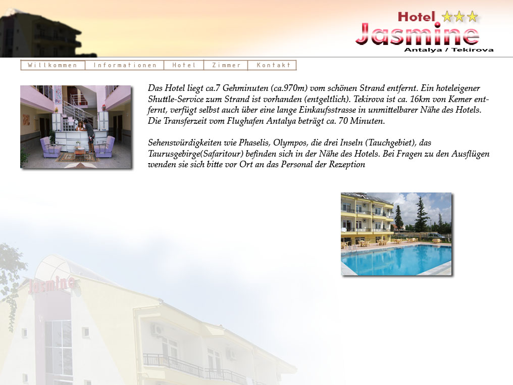 informationen,  hotel tekirova jasmine , information@hotel-jasmine.com
