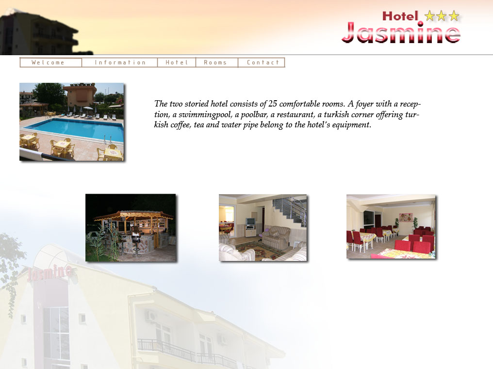 hotel , hotel tekirova jasmine , information@hotel-jasmine.com